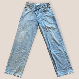 AGOLDE Aritzia Criss Cross Denim Jeans, Size 27